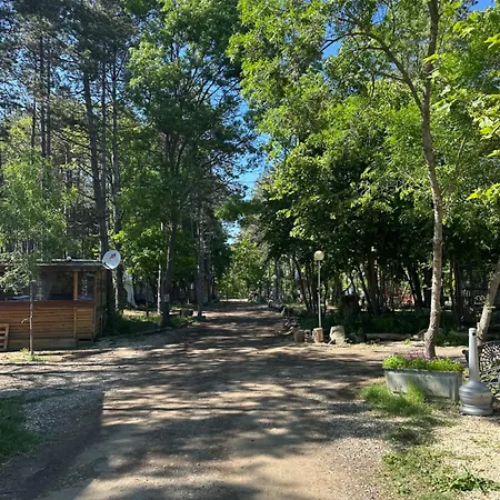 Campsite каравана мая Chernomorets